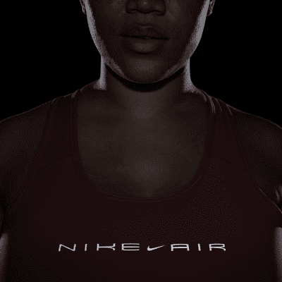 Nike Air Swoosh Women's Medium-Support Non-Padded Graphic Sports Bra (Plus Size)