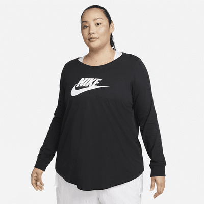 Nike Sportswear Club Women's Long-Sleeve T-Shirt (Plus Size)