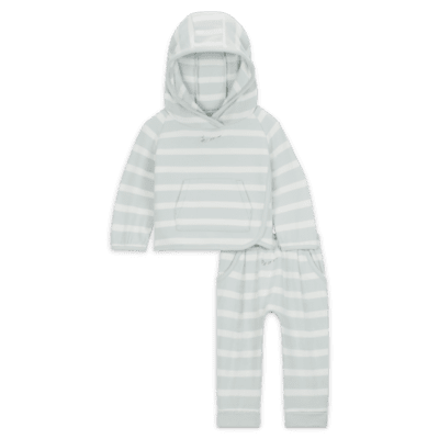 Nike ReadySet Baby (6-9M) 2-Piece Striped Pants Set