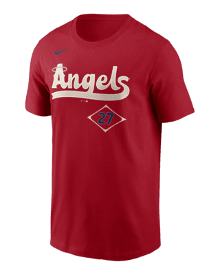 100% Authentic Shohei Ohtani Nike LA Angels City Connect Cream Jersey 40 M  Mens