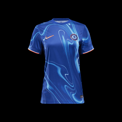 Fotbollströja Chelsea FC 2024 Stadium (hemmaställ) Nike Dri-FIT Replica för kvinnor