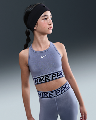 Детские  Nike Pro Swoosh Big Kids' (Girls') Sports Bra