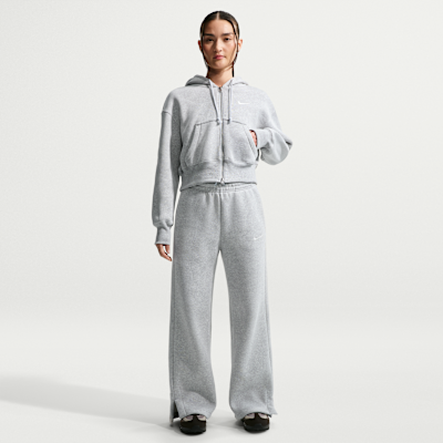 ナイキ スポーツウェア フェニックス フリース ウィメンズ ルーズ フルジップ クロップド パーカー