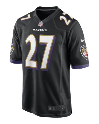 Baltimore Ravens Nike Game Road Jersey - White - J.K. Dobbins - Mens