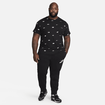 Playera con estampado en toda la prenda para hombre Nike Club