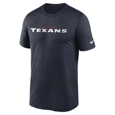 Playera para hombre Nike Dri-FIT Wordmark Legend (NFL Houston Texans ...