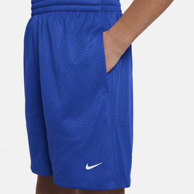 Shorts de malla Dri-FIT para niño talla grande Nike Multi