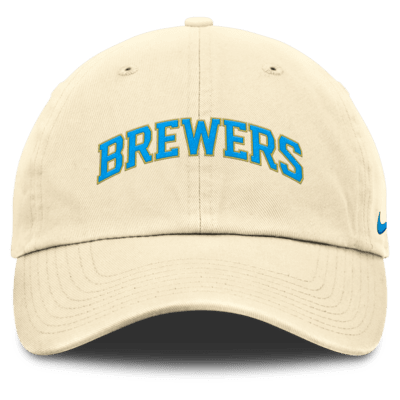 Milwaukee Brewers Club Men's Nike MLB Adjustable Hat