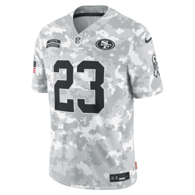 Christian McCaffrey San Francisco 49ers Salute to Service Men's Nike Dri-FIT NFL Limited Jersey