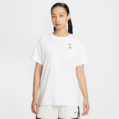 เสื้อยืดบาสเก็ตบอลแขนสั้นผู้หญิง Nike