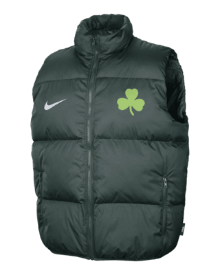 Мужская безрукавка Boston Celtics City Edition Nike NBA Puffer Vest