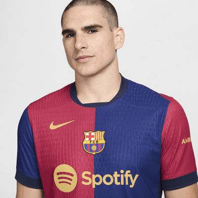 Męska koszulka piłkarska Nike Dri-FIT ADV Authentic FC Barcelona Match 2024/25 (wersja domowa)