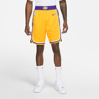 Los Angeles Lakers Icon Edition Men's Nike NBA Swingman Shorts. Nike GB