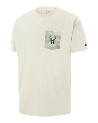 Мужская футболка Milwaukee Bucks Courtside Nike NBA Max90