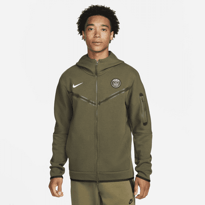 Ordenanza del gobierno Llevar Cerdito Paris Saint-Germain Tech Fleece Windrunner Men's Full-Zip Hoodie. Nike.com