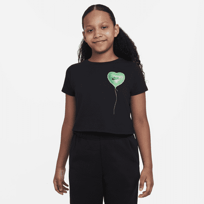 Nike Sportswear Older Kids' (Girls') Crop T-Shirt