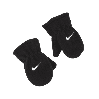 Estuche con gorro de tejido Fleece para bebé y mitones Nike