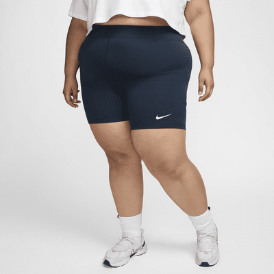 Nike Sportswear Classic Women's High-Waisted 8" Biker Shorts (Plus Size)