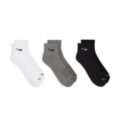 Nike Everyday Plus Cushioned Training Ankle Socks (3 Pairs)