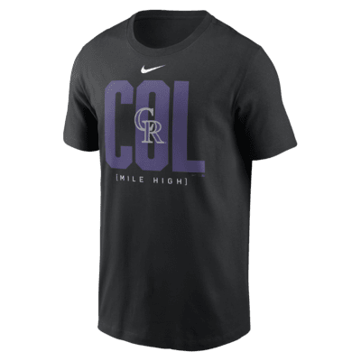 Colorado Rockies Team Scoreboard Men's Nike MLB T-Shirt