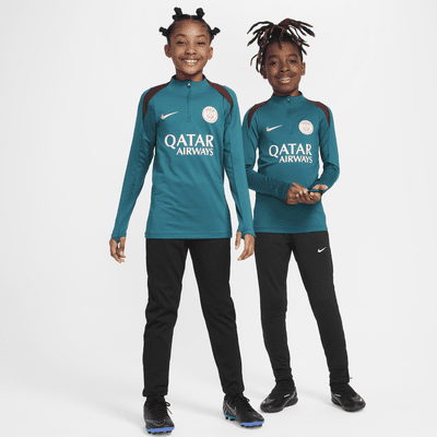 Paris Saint-Germain Strike Nike Dri-FIT voetbaltrainingstop voor kids