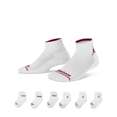 Jordan Younger Kids' Ankle Socks (6 Pairs). Nike GB