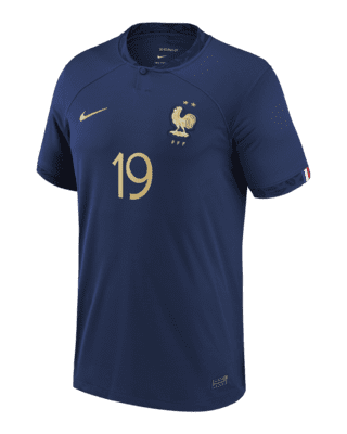 2022/23 France Away Jersey #19 Benzema 2XL Nike World Cup Soccer