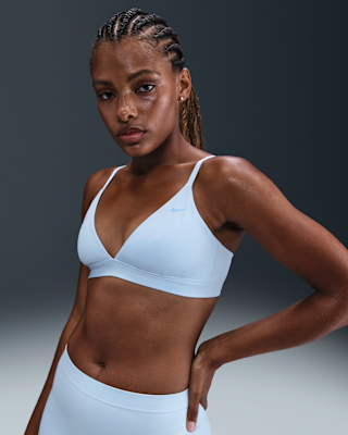 Женские  Nike Form Light-Support Non-Padded Triangle Sports Bra