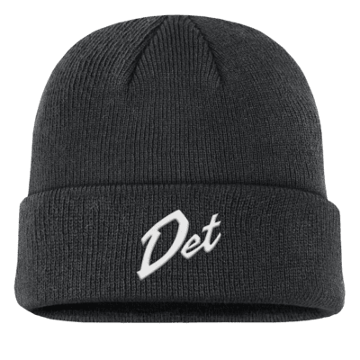 Detroit Terra City Edition Nika NBA Beanie