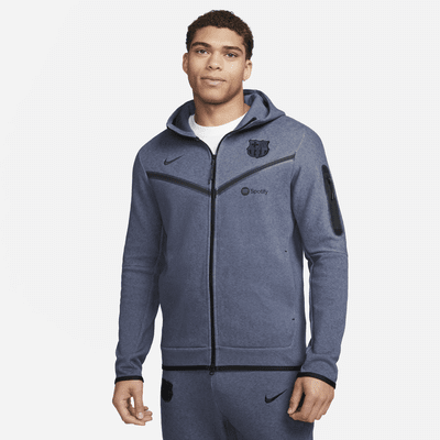 F.C. Barcelona Tech Fleece Windrunner Third Men's Nike Football Full-Zip Hoodie