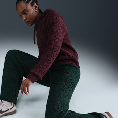 Nike Sportswear Phoenix Cozy Bouclé aansluitende knit damesbroek