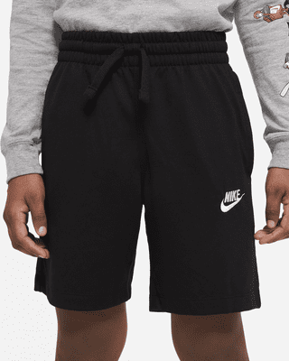 black nike jersey shorts