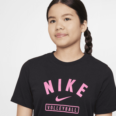 Playera de vóleibol para niños talla grande Nike