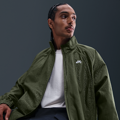 Nike SB Denim Full-Zip Tracksuit Jacket