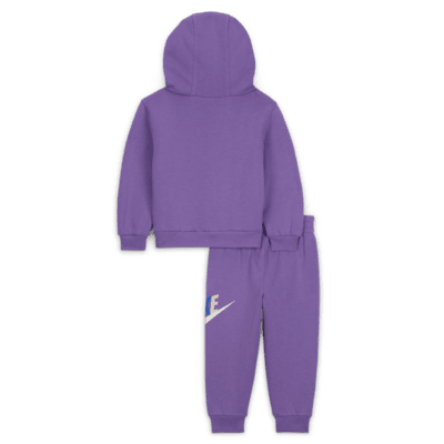 Conjunto de sudadera con gorro para bebé (12-24 M) Nike Sportswear Club Fleece