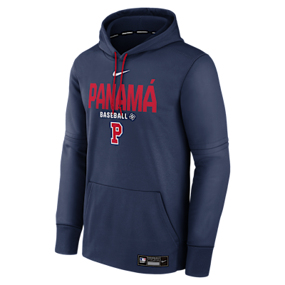 Panama National Baseball Team 2026 World Baseball Classic Authentic Collection Men's Nike Therma Pullover Hoodie