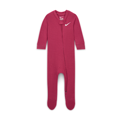 Nike Baby (0-9M) Ribbed Viscose Footed Coverall
