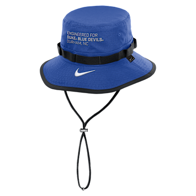 Gorro tipo pescador universitario Nike Dri-FIT para hombre Duke Sideline Apex Gameday Boonie