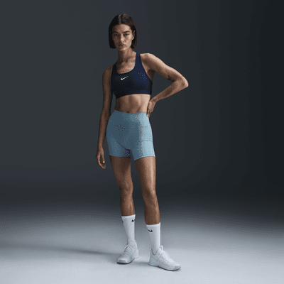 Nike One Bike Shorts mit hohem Bund für Damen (ca. 12,5 cm)