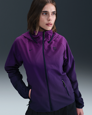 Женская куртка FC Barcelona AWF Nike Soccer Woven