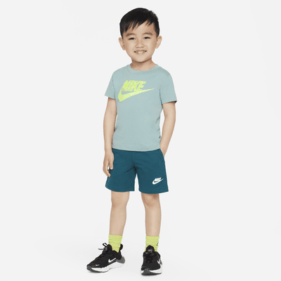 Conjunto de dos piezas infantil Nike Sportswear Taping Shorts Set. Nike.com