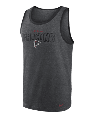 Atlanta Falcons Nike Women's Fashion Tri-Blend T-Shirt - Heather Black