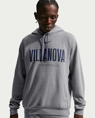 Мужское худи Villanova Wildcats Nike NCAA Basketball Coaches' Pullover Hoodie для баскетбола