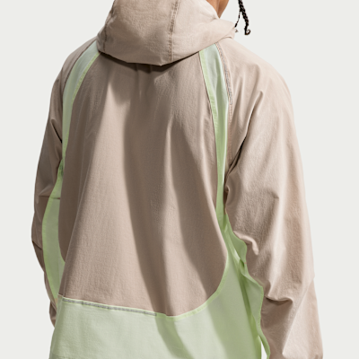 Nike Tech Men's Dri-FIT Woven Full-Zip Color-Block Windrunner Jacket