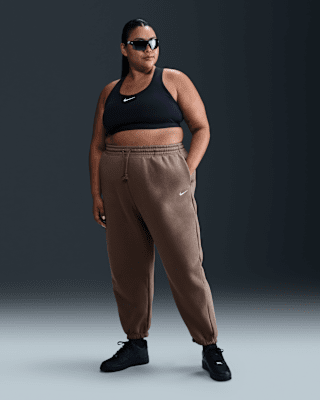 Женские  Nike Sportswear Phoenix Fleece High-Waisted Oversized Sweatpants (Plus Size)