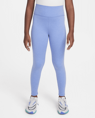 Детские тайтсы Nike One Big Kids’ (Girls') Dri-FIT High-Waisted Leggings
