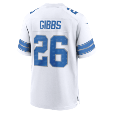 Jahmyr Gibbs Detroit Lions Men's Nike NFL Game Football Jersey