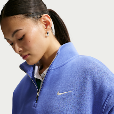 Sudadera oversized con cierre de 1/4 para mujer Nike Sportswear Phoenix Fleece