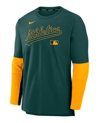 Мужская куртка Athletics Authentic Collection Player Nike Dri-FIT MLB Pullover