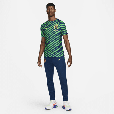 Brazil Travel Men's Knit Football Pants. Nike GB